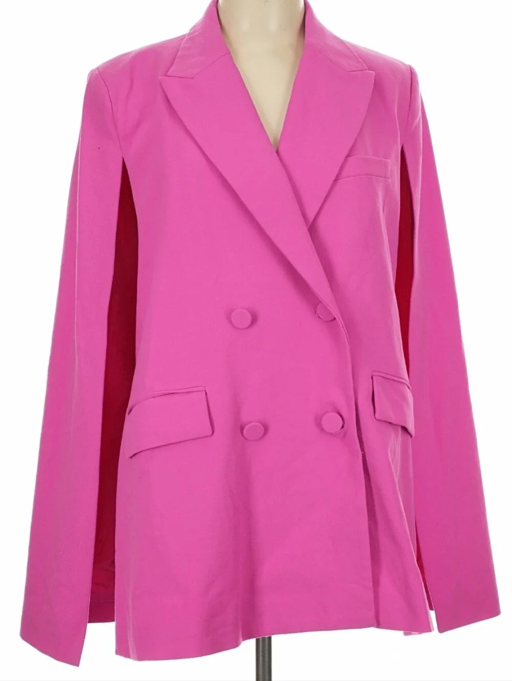 Zara blazer cape pink Size L